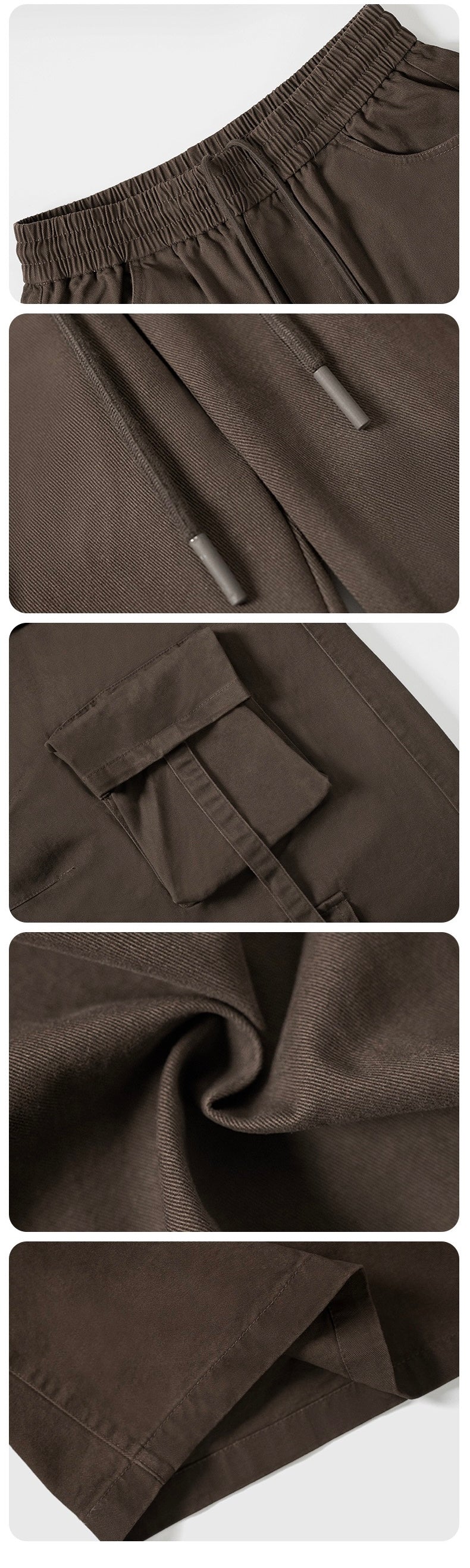 Multi-Pocket Cargo Barrel Pants | Wide Leg Streetwear
