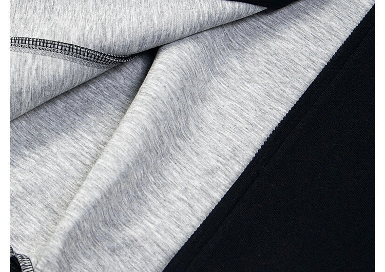 Omirad BKOKID Contrast Seam Zip Hoodie | Street Style