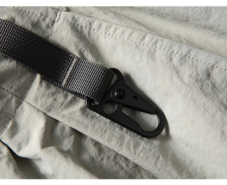 Omirad Lightweight Nylon Cargo Pants | Relaxed Utility Fit