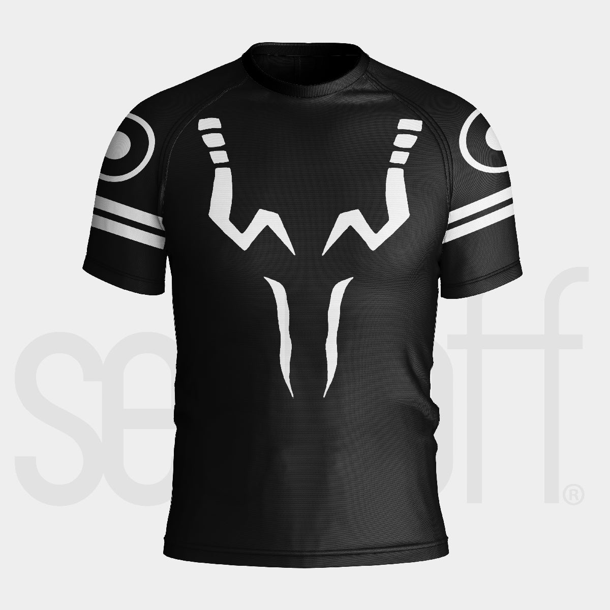 Sukuna Anime Compression Gym Shirt – Premium Moisture-Wicking Athletic Wear