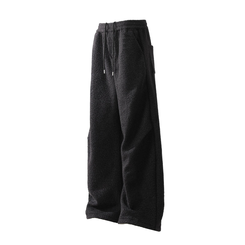 Omirad Plush Fleece Wide-Leg Sweatpants | Cozy Street Style