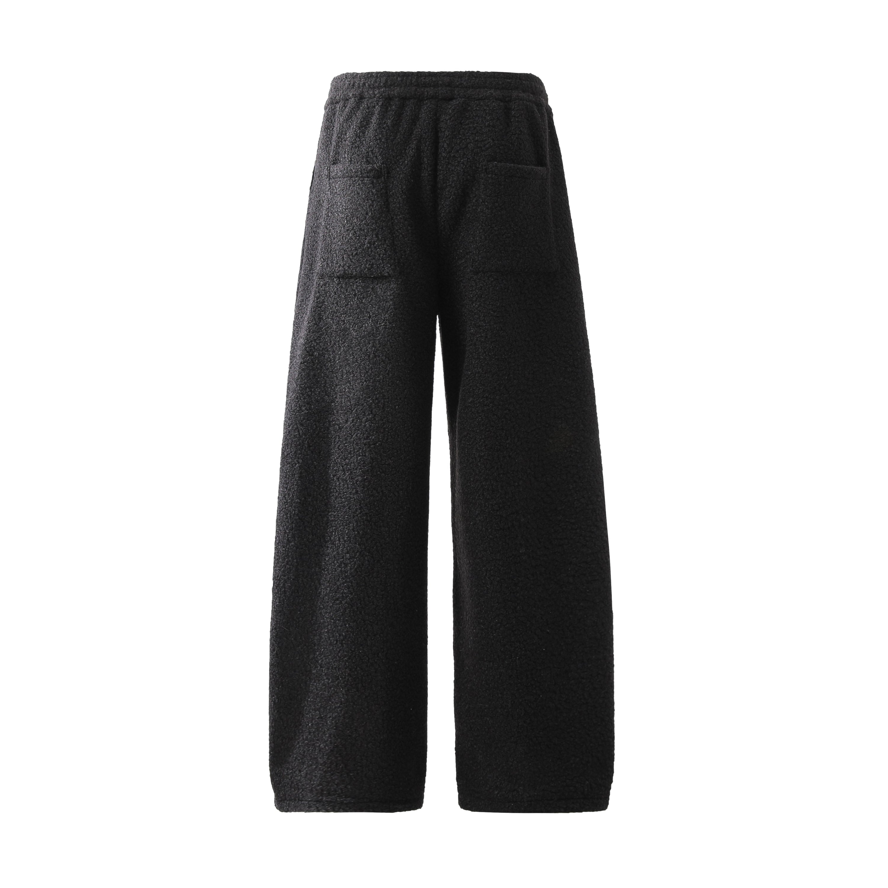 Omirad Plush Fleece Wide-Leg Sweatpants | Cozy Street Style