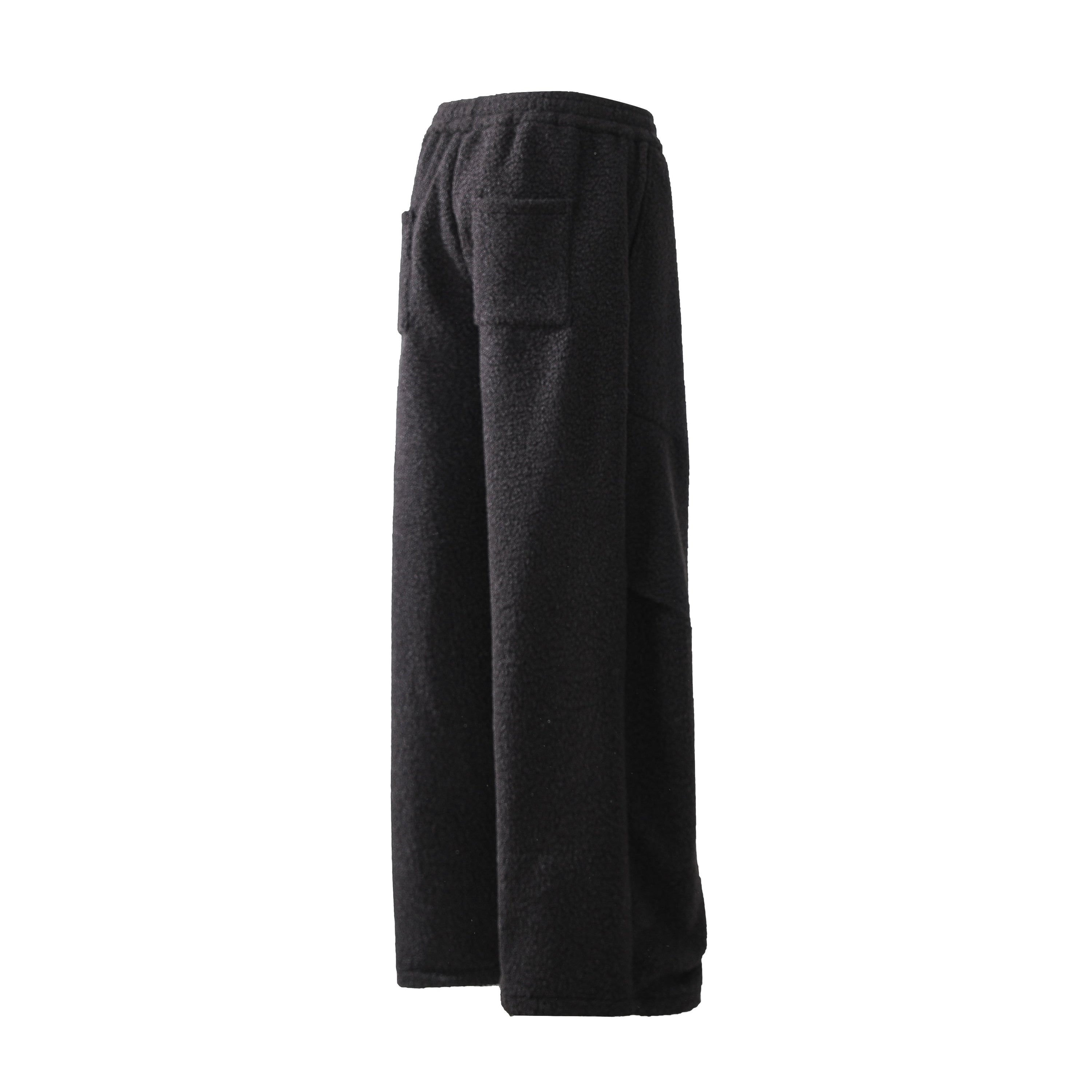Omirad Plush Fleece Wide-Leg Sweatpants | Cozy Street Style