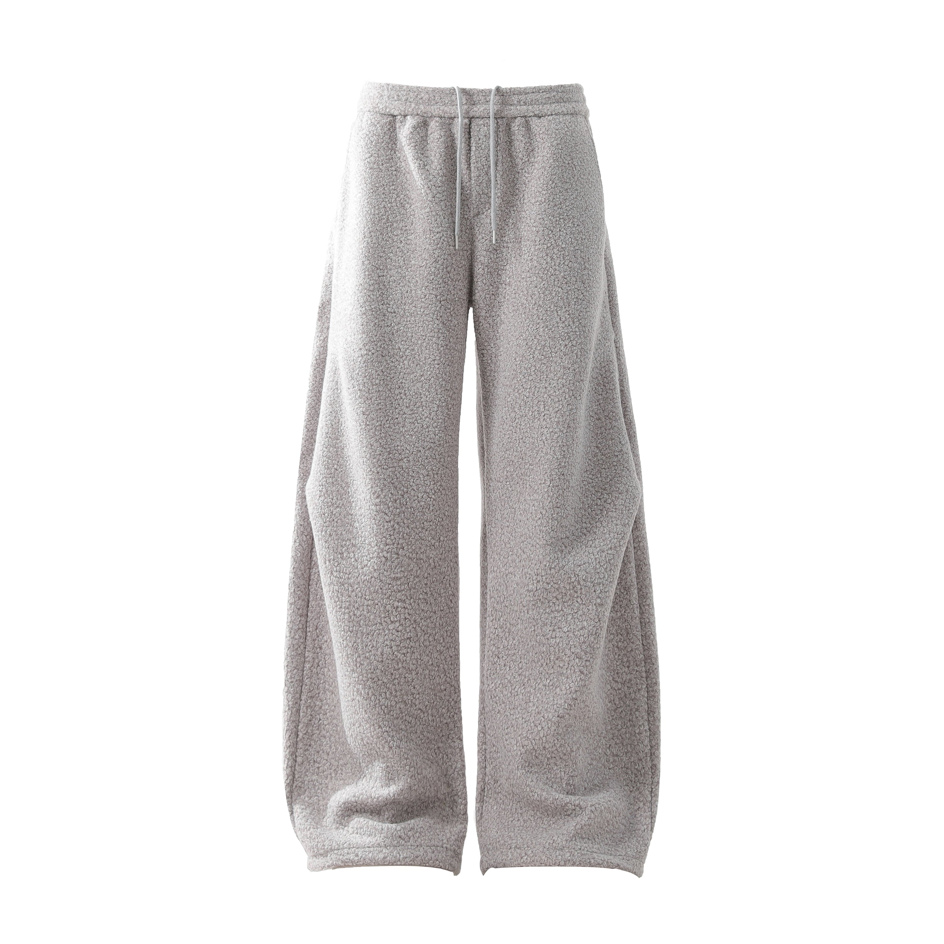 Omirad Plush Fleece Wide-Leg Sweatpants | Cozy Street Style