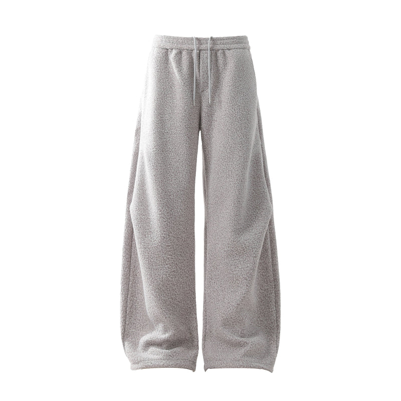 Omirad Plush Fleece Wide-Leg Sweatpants | Cozy Street Style