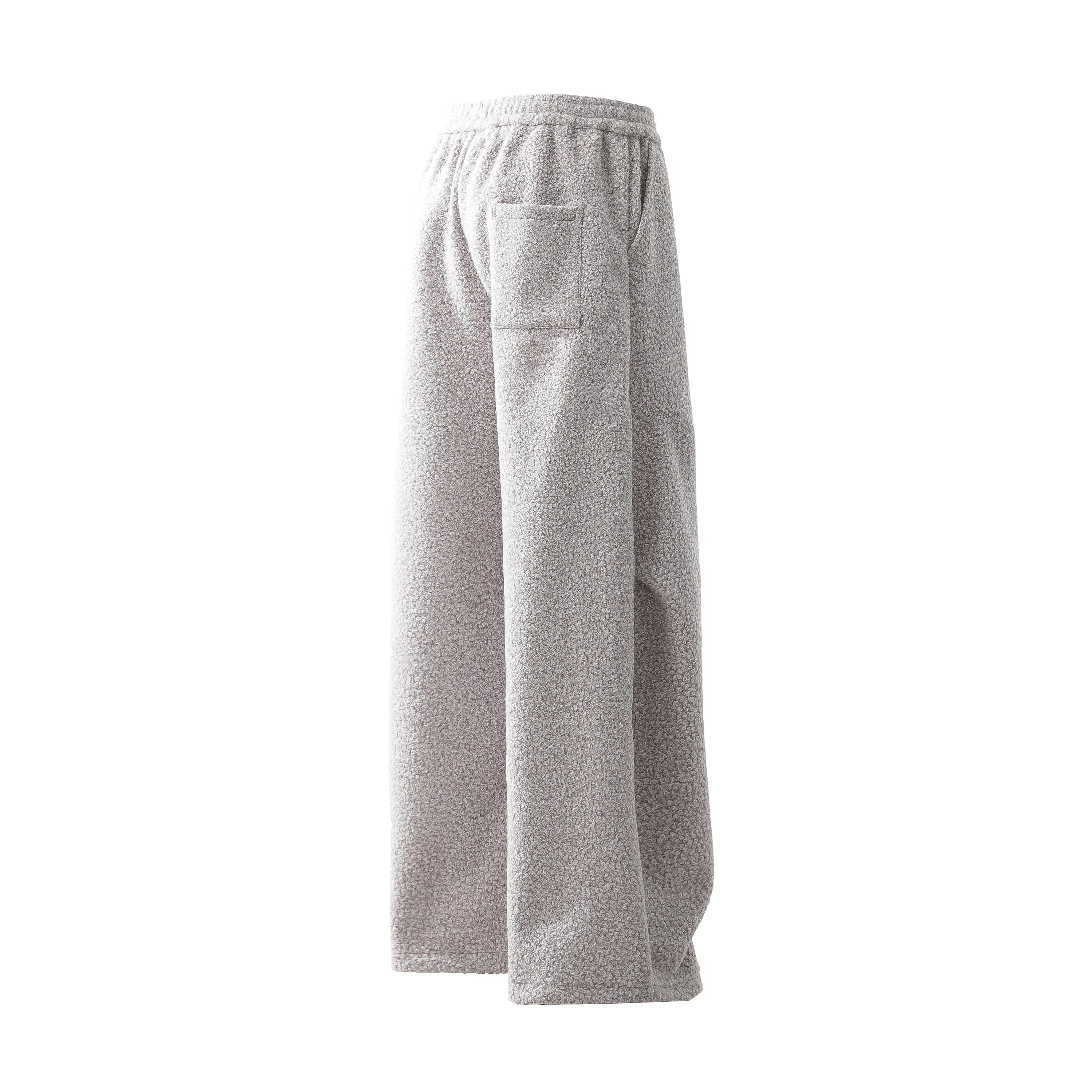 Omirad Plush Fleece Wide-Leg Sweatpants | Cozy Street Style