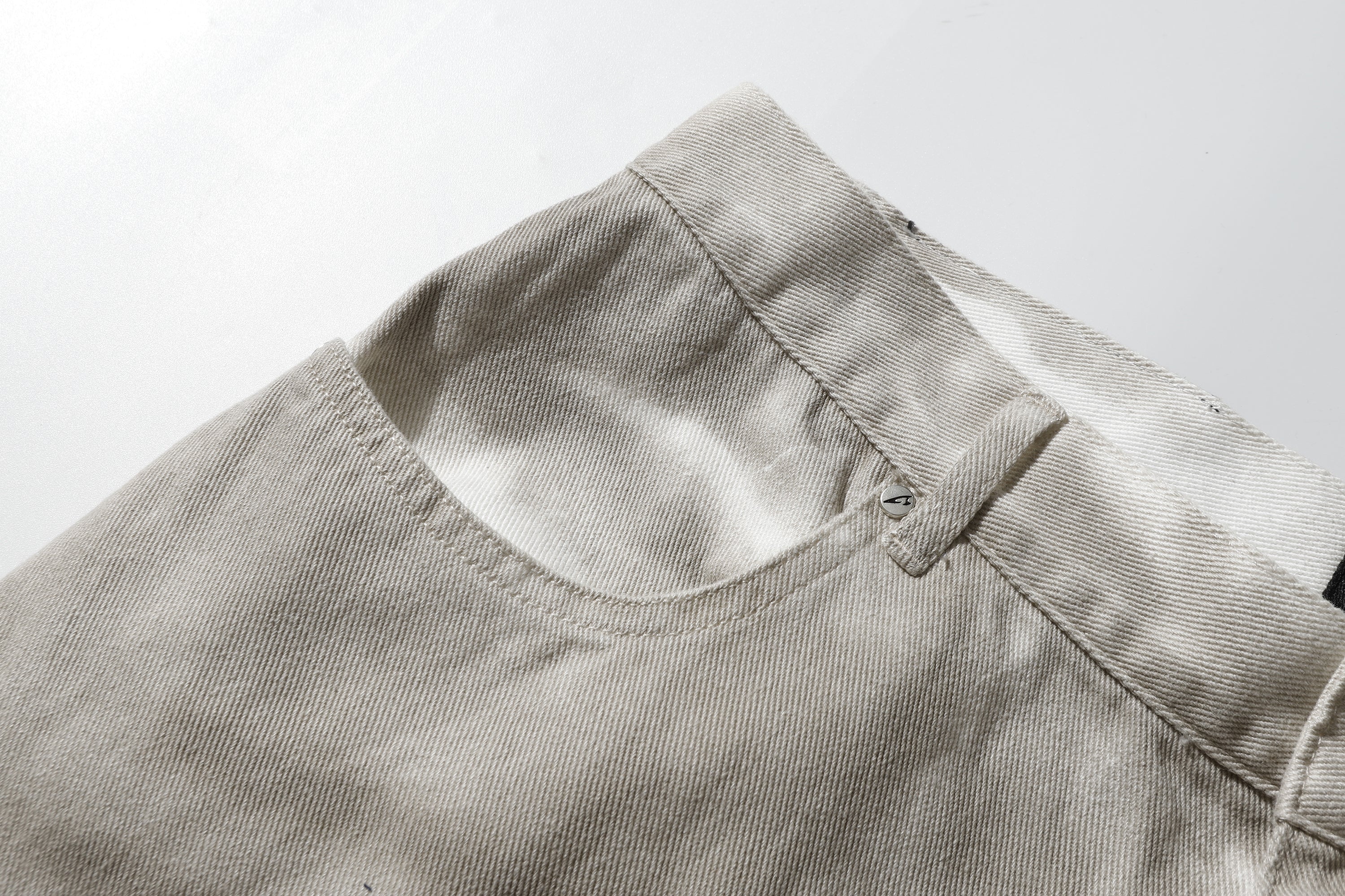 Omirad Washed Cargo Denim Pants | Relaxed Straight-Leg Fit