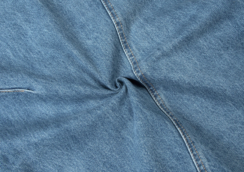 Omirad Distressed Panel Wide-Leg Denim Jeans | Streetwear