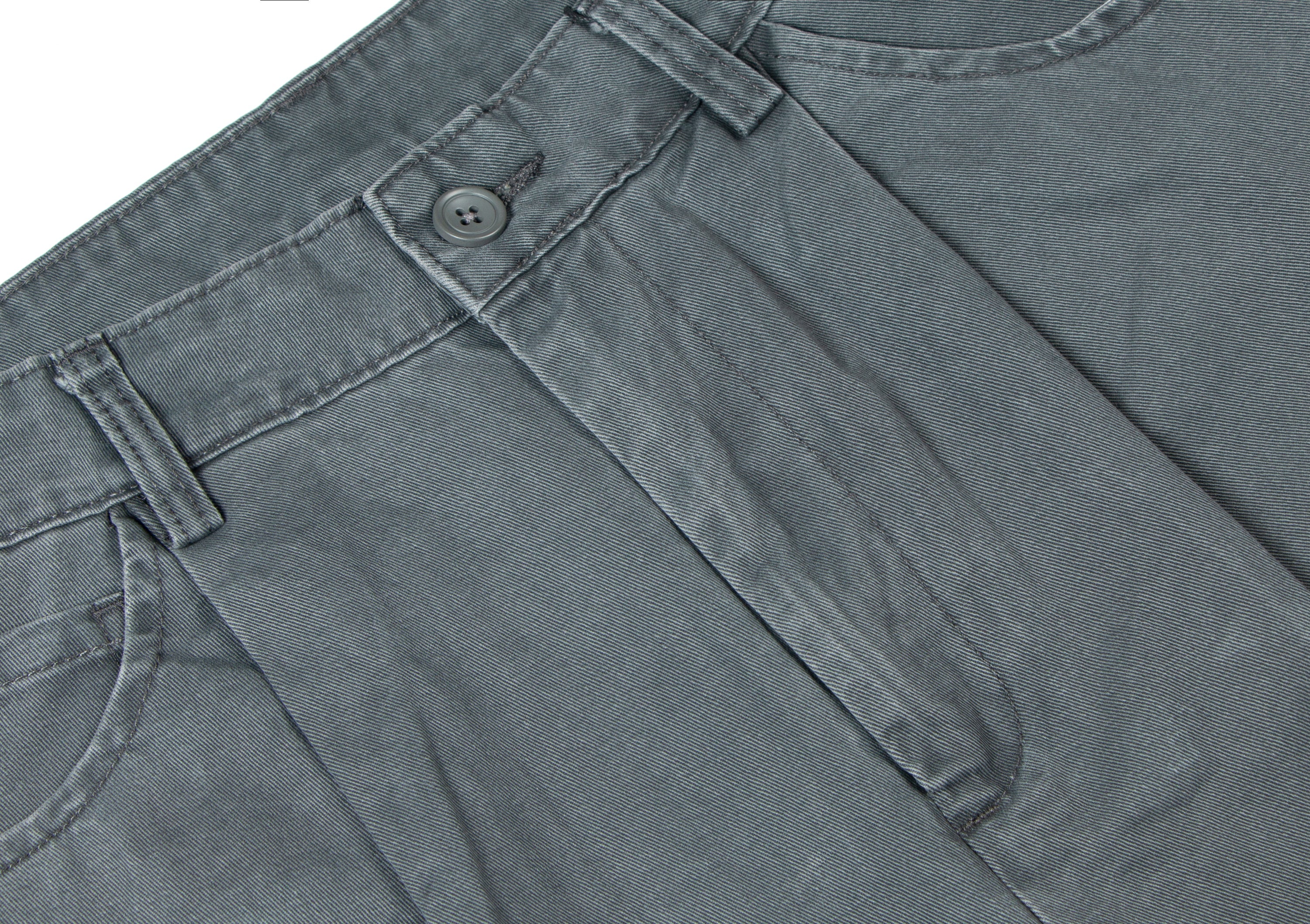 Omirad Wide-Leg Washed Cotton Pants | Pleated Streetwear Trousers