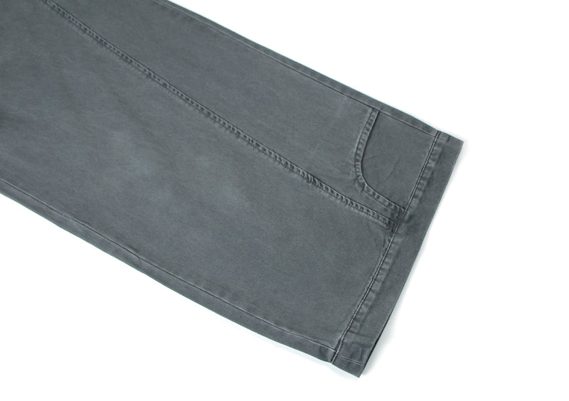 Omirad Wide-Leg Washed Cotton Pants | Pleated Streetwear Trousers