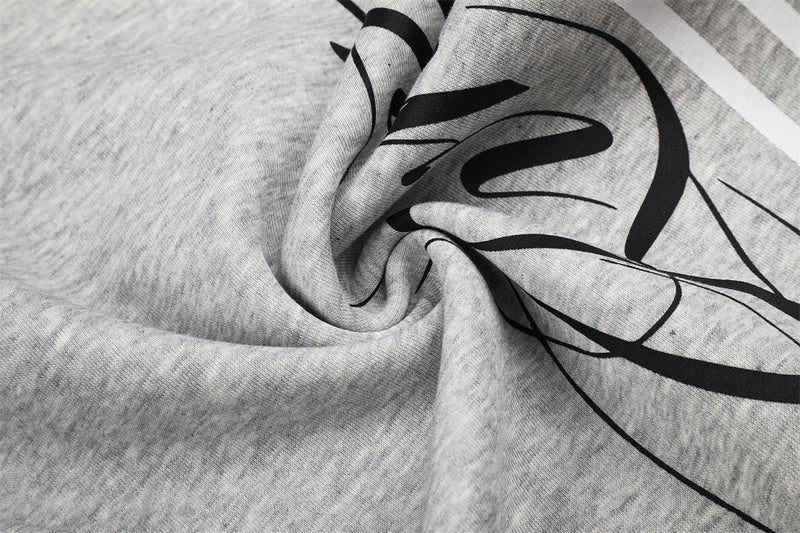 Wide-Leg-Sweathose mit Stern-Grafik und dreifachen Streifen-Details