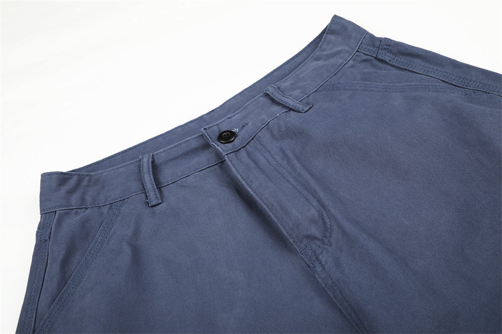 Baggy Cargo Shorts Men – Relaxed Straight-Leg Multi-Pocket Shorts
