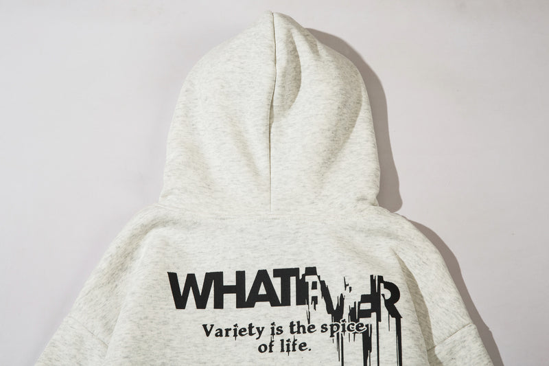 Heavyweight Graffiti Graphic Hoodie – Oversized Street Style Pullover