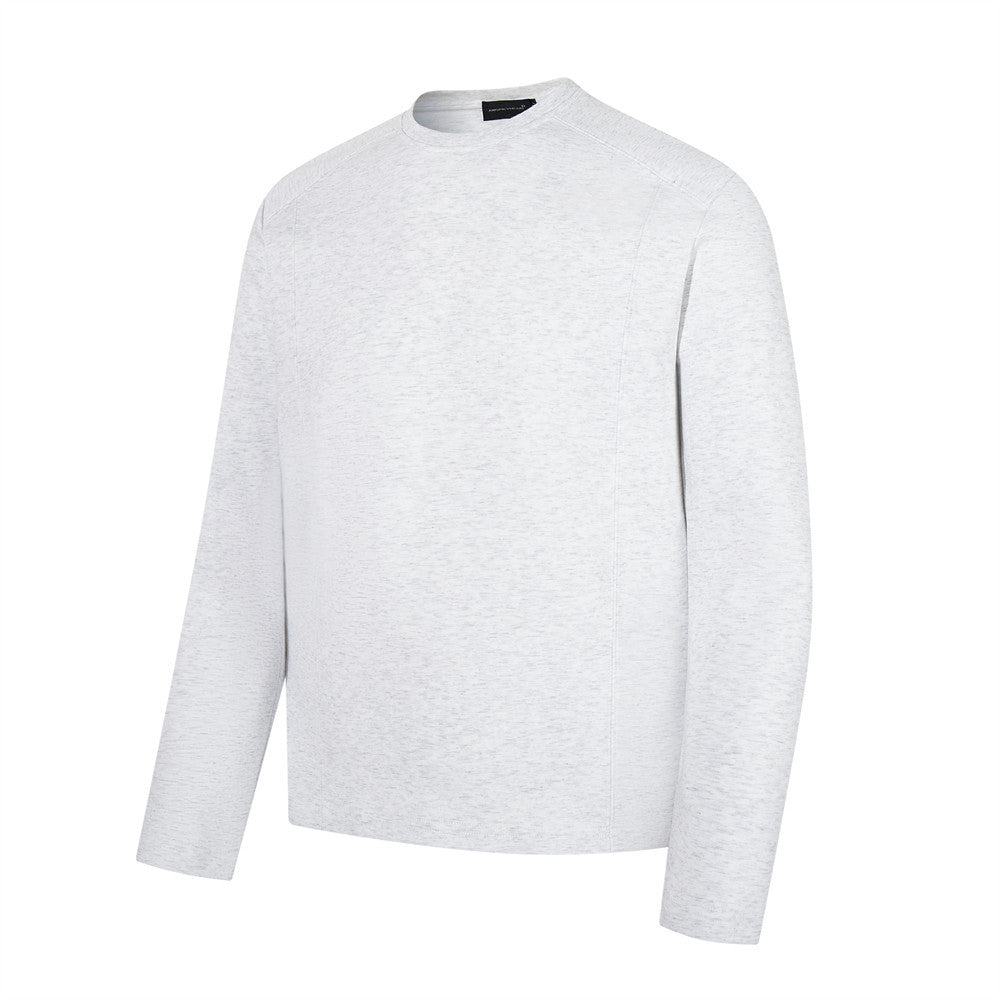 Men's Long Sleeve Crew Neck T-Shirt – Relaxed Fit
