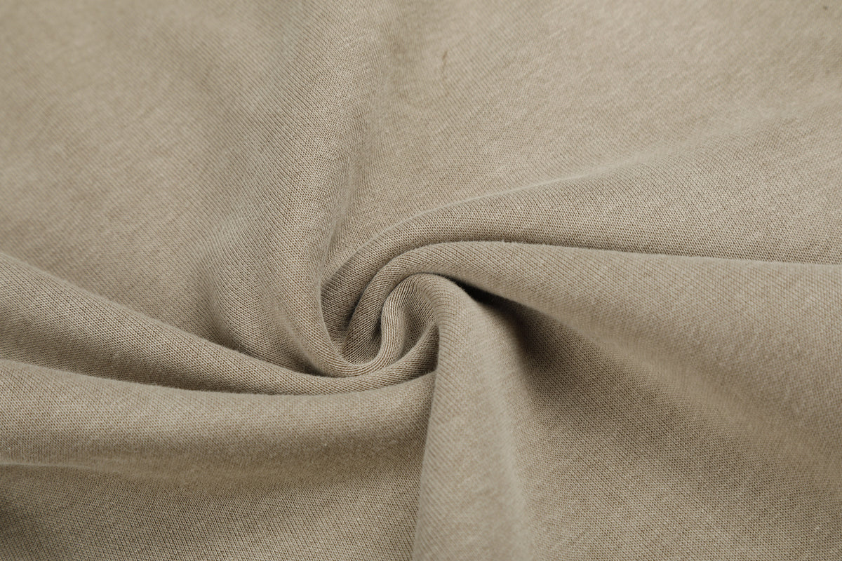 Pantalón Cargo Caqui de Chándal Baggy de Pierna Ancha con Bolsillos de Remaches y Texto Bordado