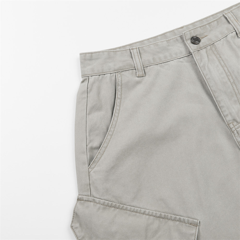 Pantalon cargo wide leg – Coupe décontractée workwear à poches multiples