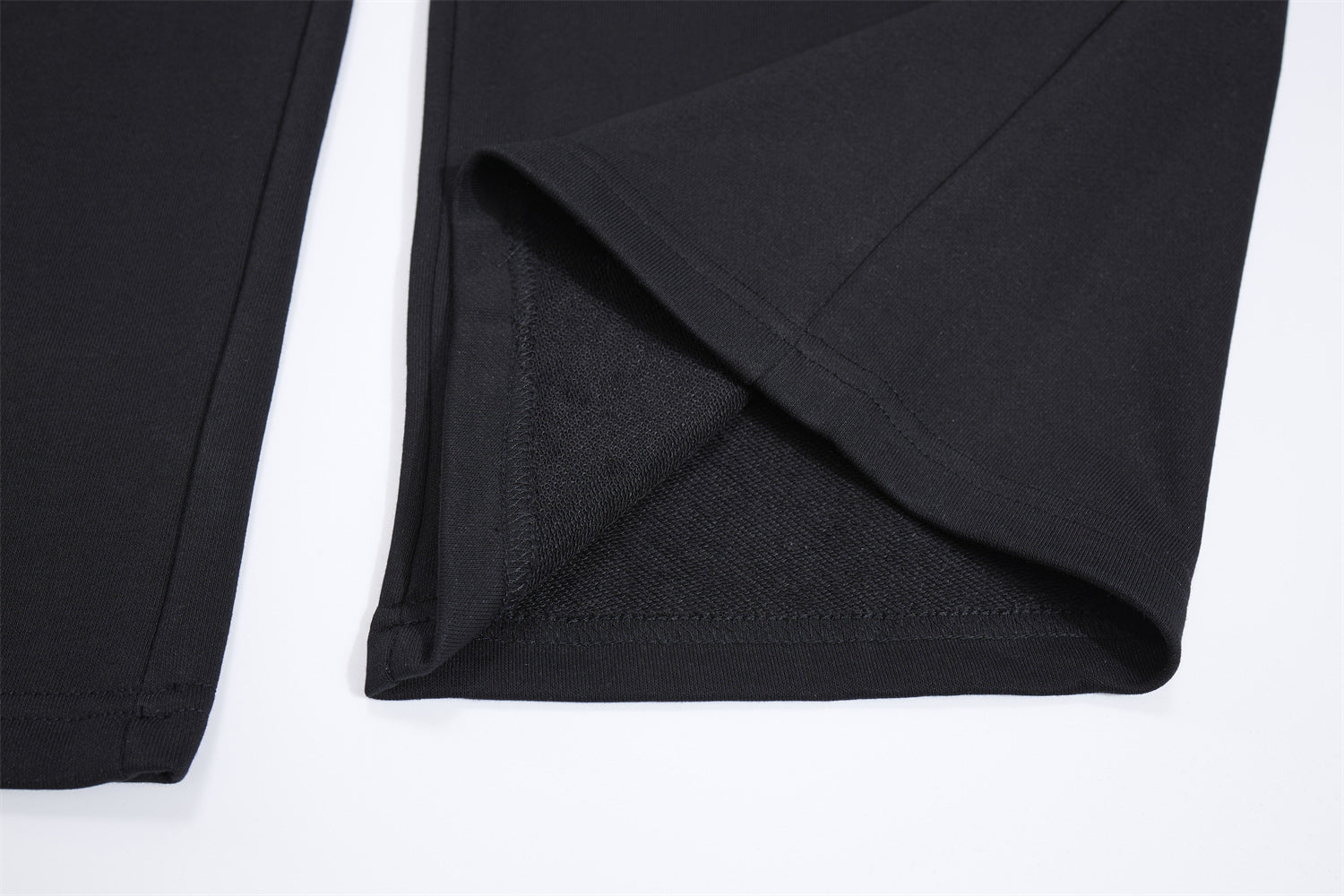 Pantalon de survêtement à jambes larges avec imprimé gothique – Pantalon molletonné baggy hip-hop