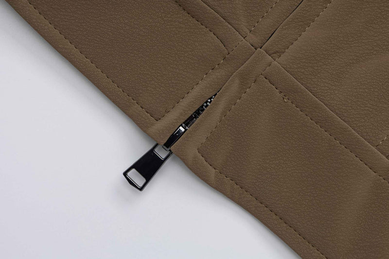 Jacke im Military-Stil mit Stehkragen und zweireihigem Knopfdetail