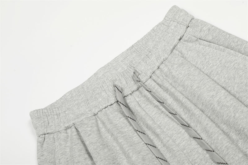 Pantalon de survêtement homme à jambes larges – Coupe ample, taille élastique, coloris uni