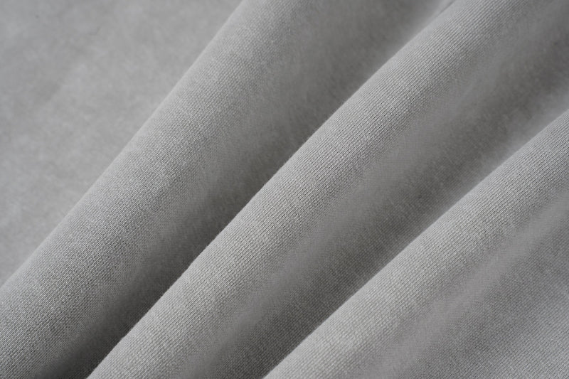 Sudadera efecto superpuesto de lavado ácido con mangas de pana – Deconstruida