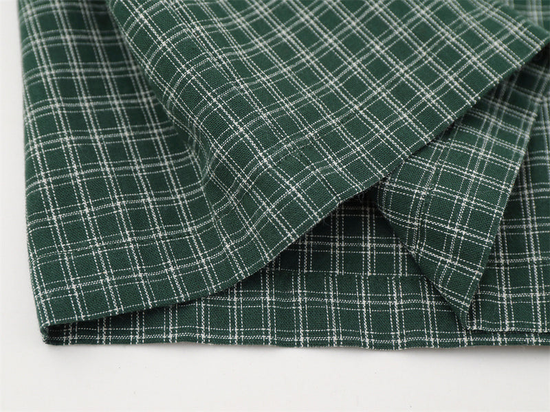 Men's Oversized Plaid Graphic Button-Up Shirt – Vintage Distressed Print Long