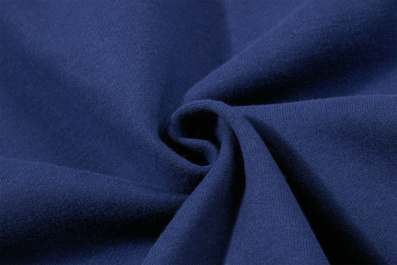 Sweat à capuche graphique bleu marine – Sweat cropped zippé avec écusson chien cartoon