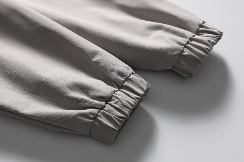 Multi-Zip Stand Collar Oversized Jacket – Relaxed Fit Streetwear Blouson