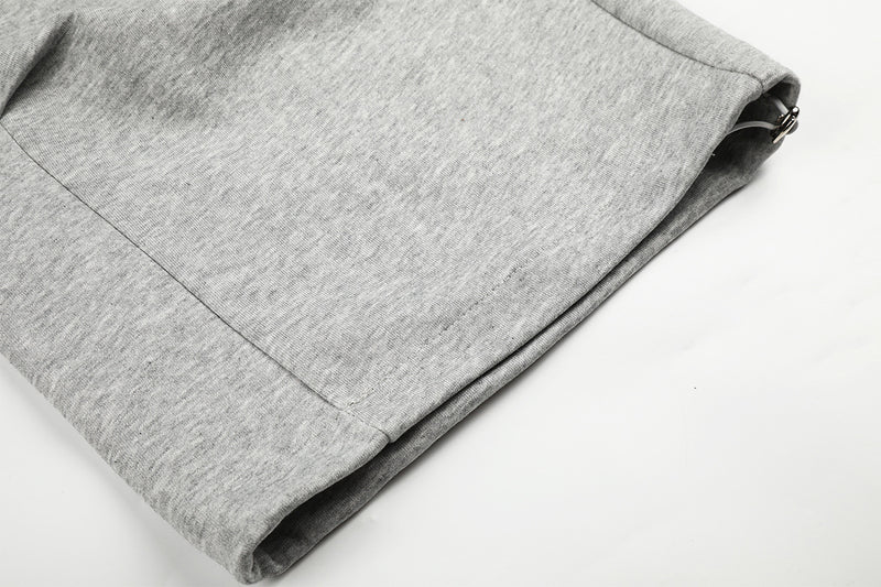 Pantalon cargo de survêtement coupe ample, jambes larges, graphique brodé, baggy