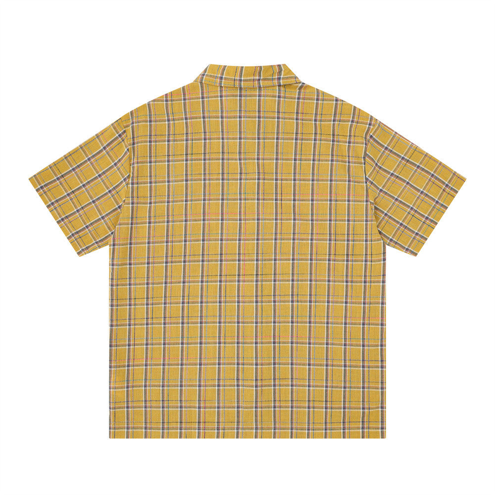 No Chains No Limits Plaid Short Sleeve Shirt – Relaxed Fit Button-Up