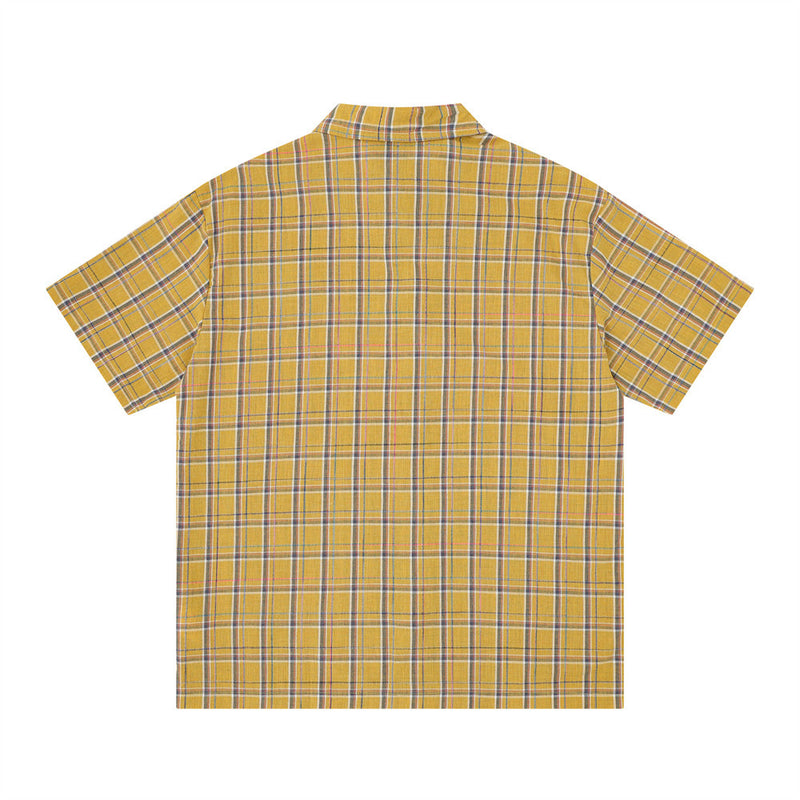 No Chains No Limits Plaid Short Sleeve Shirt – Relaxed Fit Button-Up