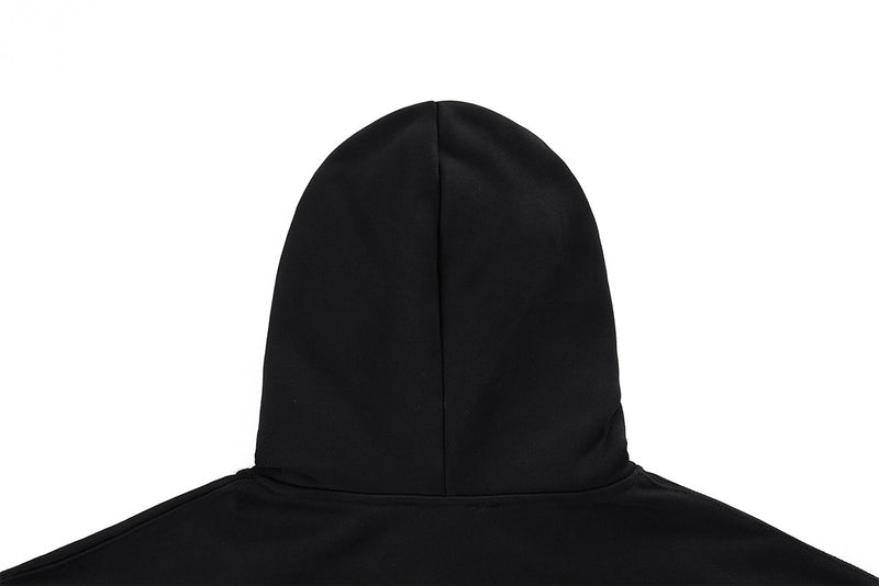 Oversized Black Hoodie with Old English 99 & Growing Mo Graphic Print