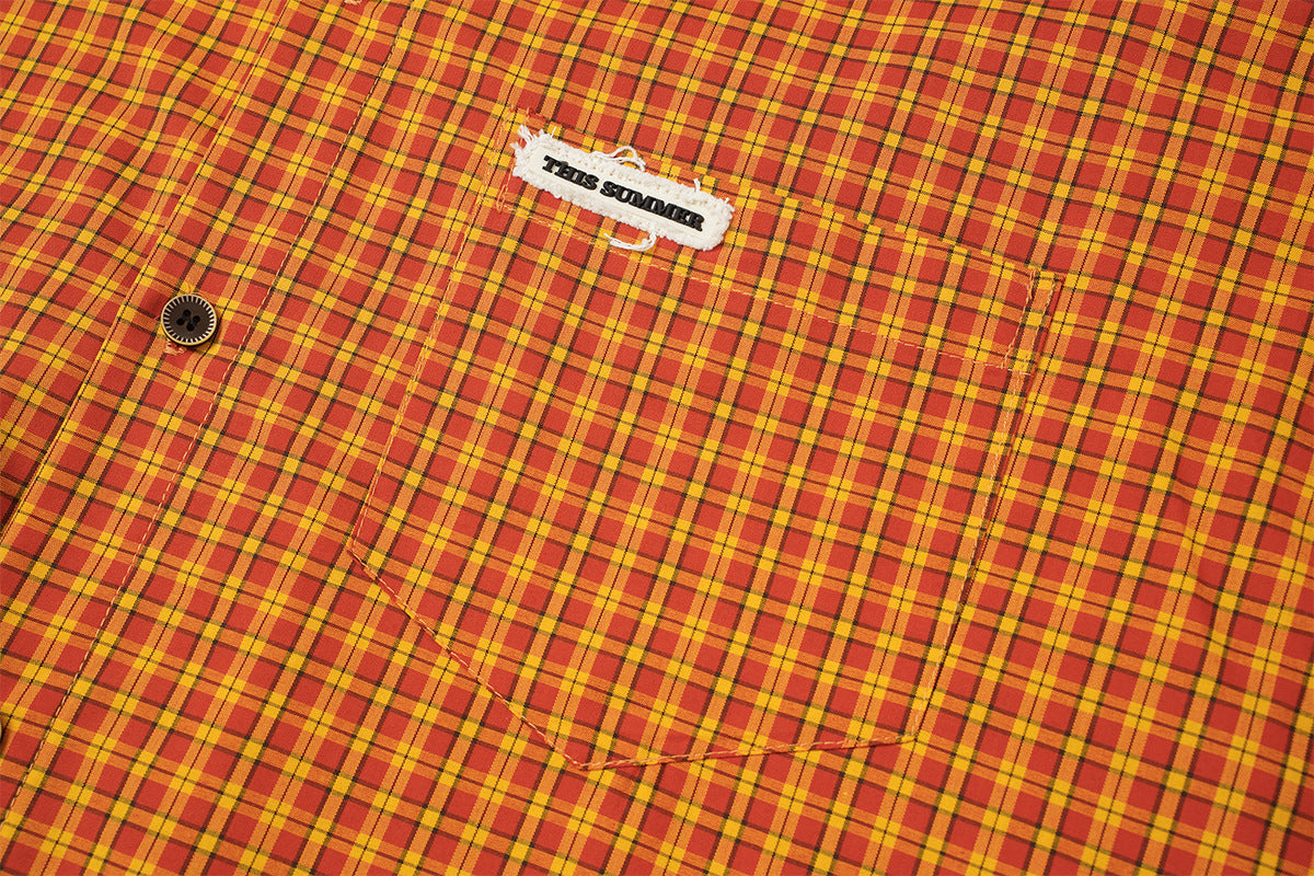 Chemise en flanelle à carreaux bleus – Coupe décontractée, manches longues et boutonnage