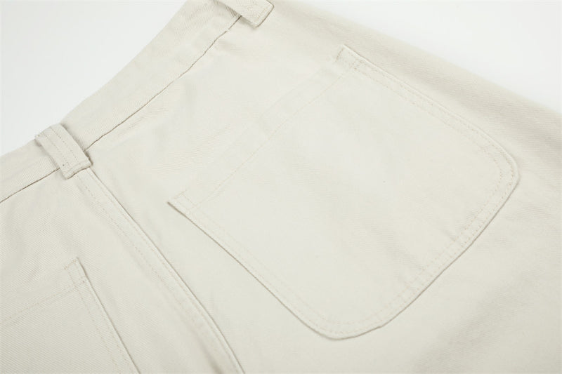 Pantalon de charpentier à jambes larges – Coupe décontractée inspirée du workwear
