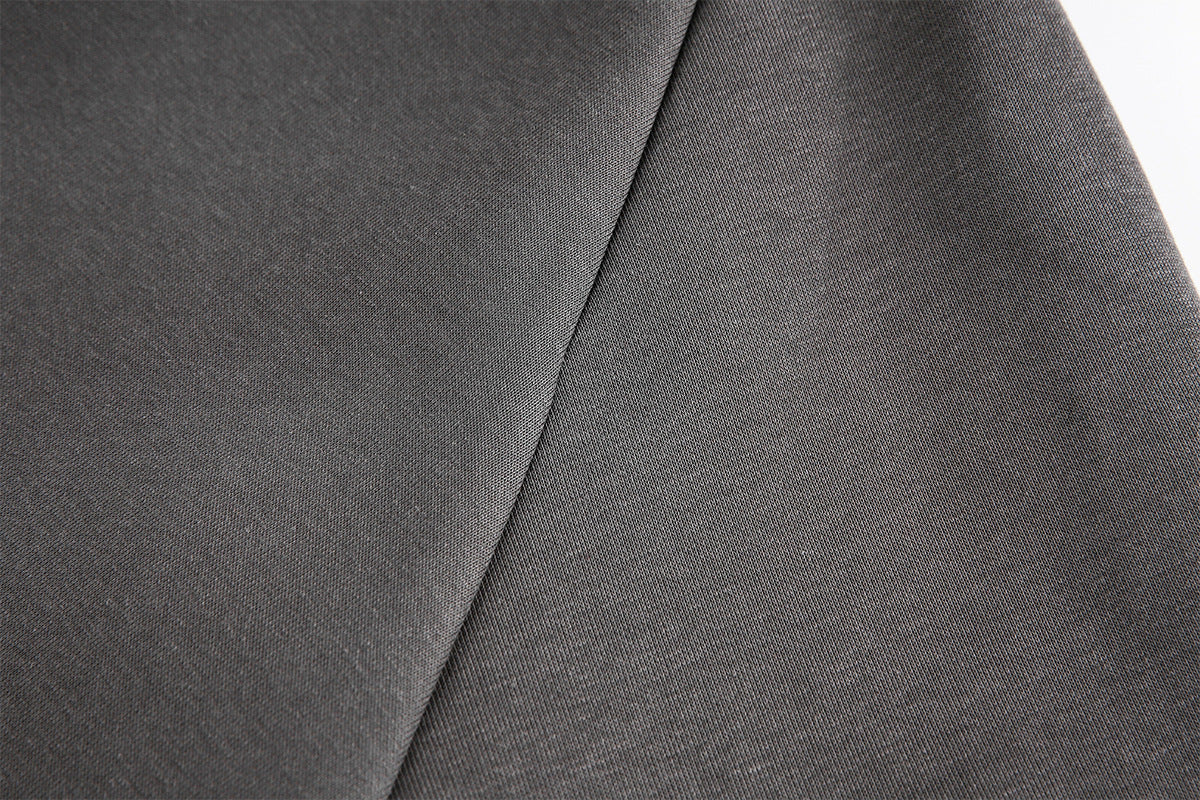 Hoodie zippé oversize doublé en molleton