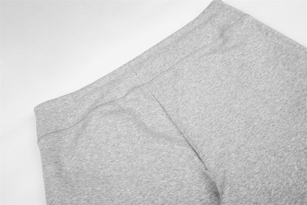 Pantalon de survêtement homme à jambes larges – Jogging évasé coupe décontractée avec taille à cordon