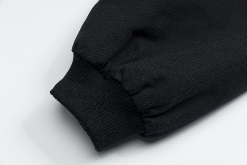 Chaqueta acolchada oversize con capucha y ribete de pelo sintético