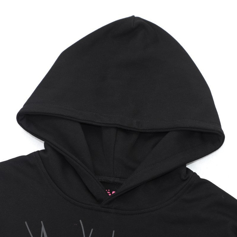 Sp5der “Punk! Here’s The Slime” Hoodie – Black 440GSM Heavyweight Streetwear Pullover