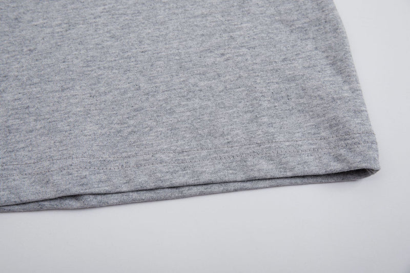 Kastiges Oversized-Langarmshirt mit Streifenärmeln & Hello-Patch