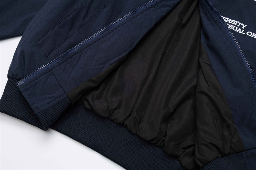 Zip Up Jacket Men – F1 Racing Graphic Oversized Bomber Jacket