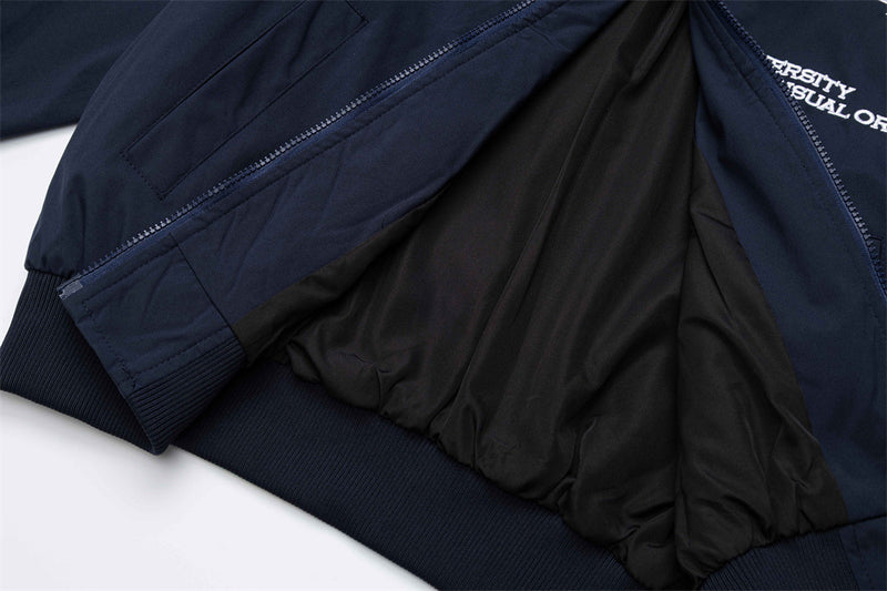 Zip Up Jacket Men – F1 Racing Graphic Oversized Bomber Jacket