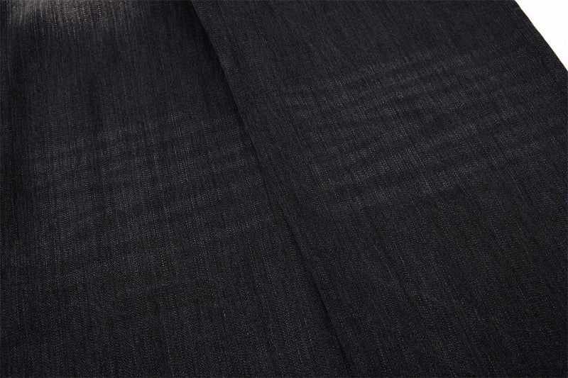 Wide-Leg Baggy Jeans – Vintage Washed Straight-Cut Denim