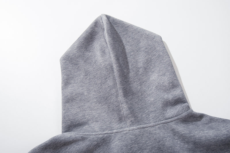 The Basement Union Jack Graphic Zip-Up Hoodie with Star Rivets