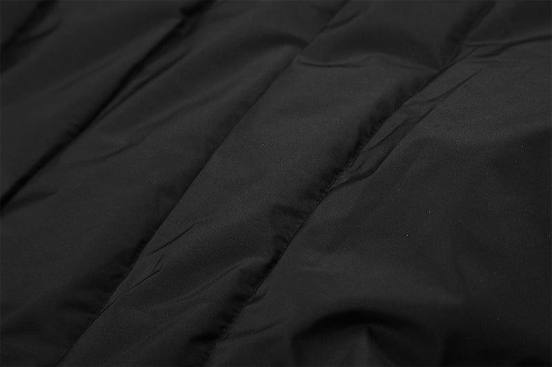 Puffer Bomber Jacket with Faux Fur Hood – Diagonal Quilted Short Winter Coat