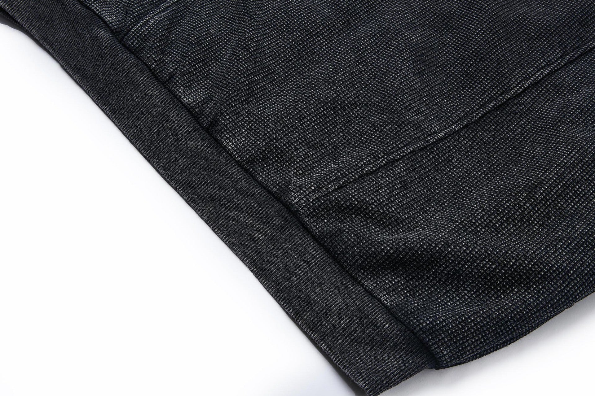 Blouson bomber en maille gaufrée délavée à l’acide avec rivets métalliques