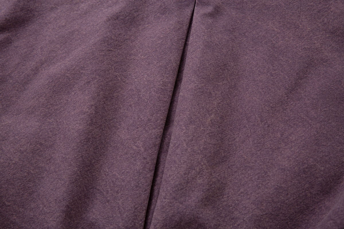 Washed Denim Bomber Jacket with Faux Fur Collar & Fleece Lining – Vintage