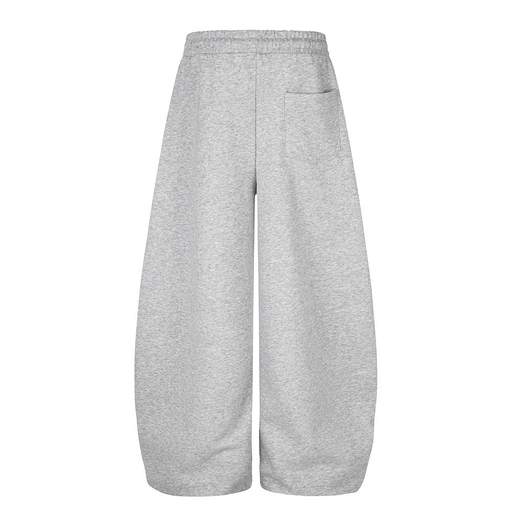 Wide-Leg-Sweathose mit Stern-Grafik und dreifachen Streifen-Details