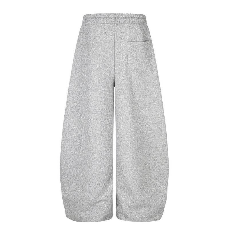 Wide-Leg-Sweathose mit Stern-Grafik und dreifachen Streifen-Details