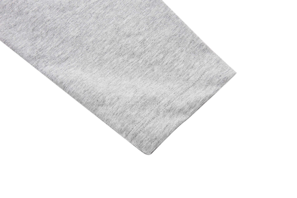 Men's Long Sleeve Crew Neck T-Shirt – Slim Fit Raglan Shoulder Tee