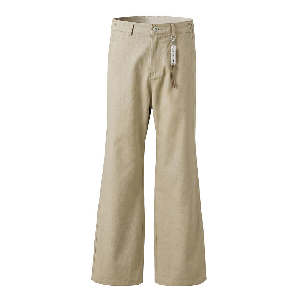 Men's Flare Wide-Leg Trousers – Bell Bottom Casual Pants