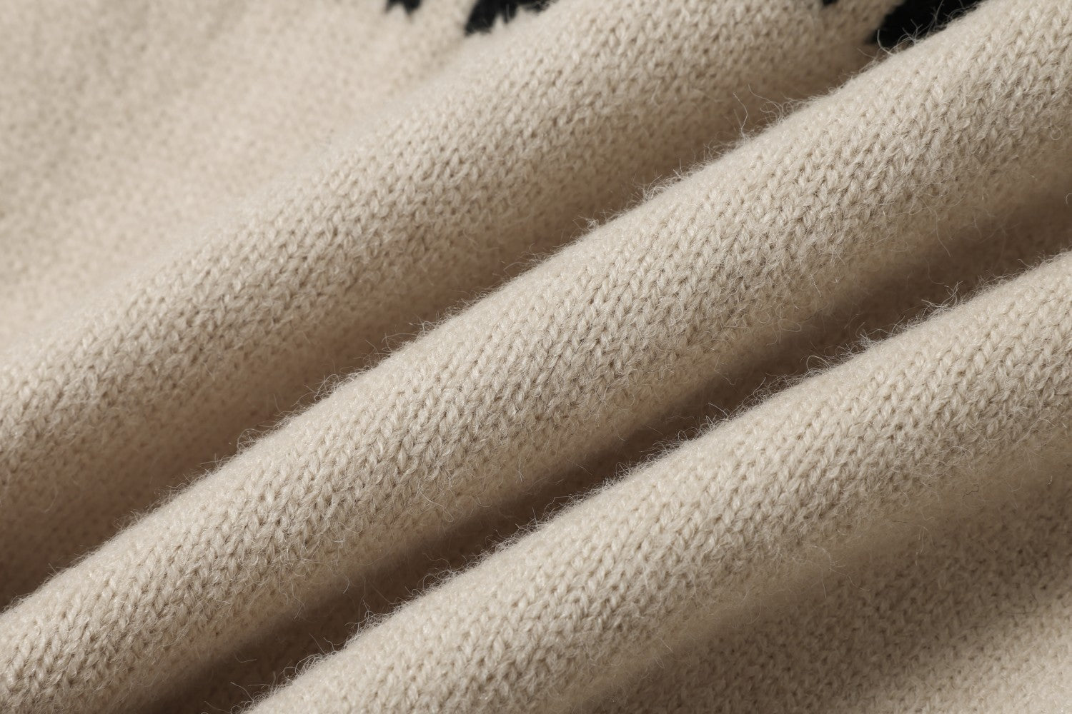 Fair Isle Jacquard Polo Collar Knit Sweater – Vintage Pattern Pullover